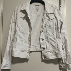 White Jean jacket